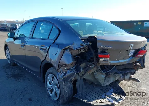 2015 Honda Civic Lx z USA, uszkodzony, nr VIN 19XFB2F51FE207421